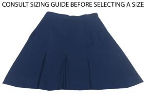 Navy Blue Girls Skirt